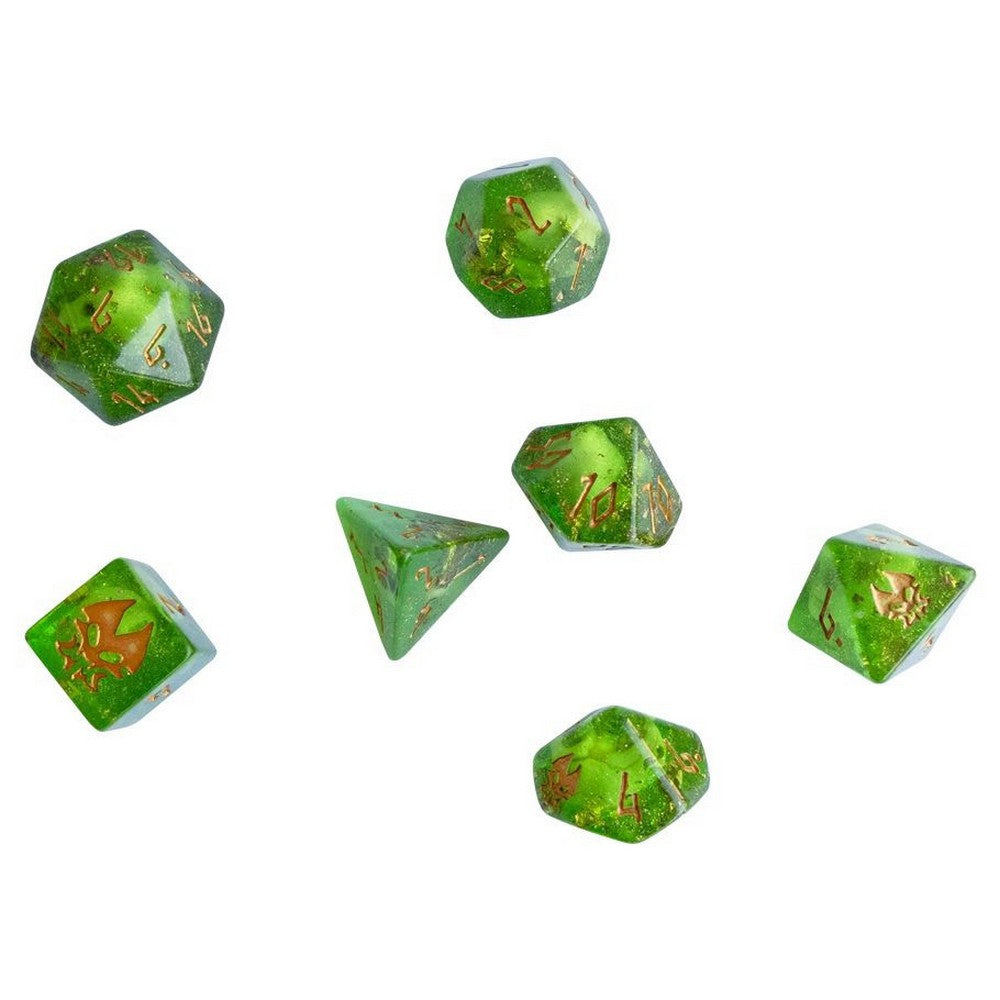 U2 Helianas Guide to Monster Hunting -  Gelatinous Ooze Resin Dice & Bag