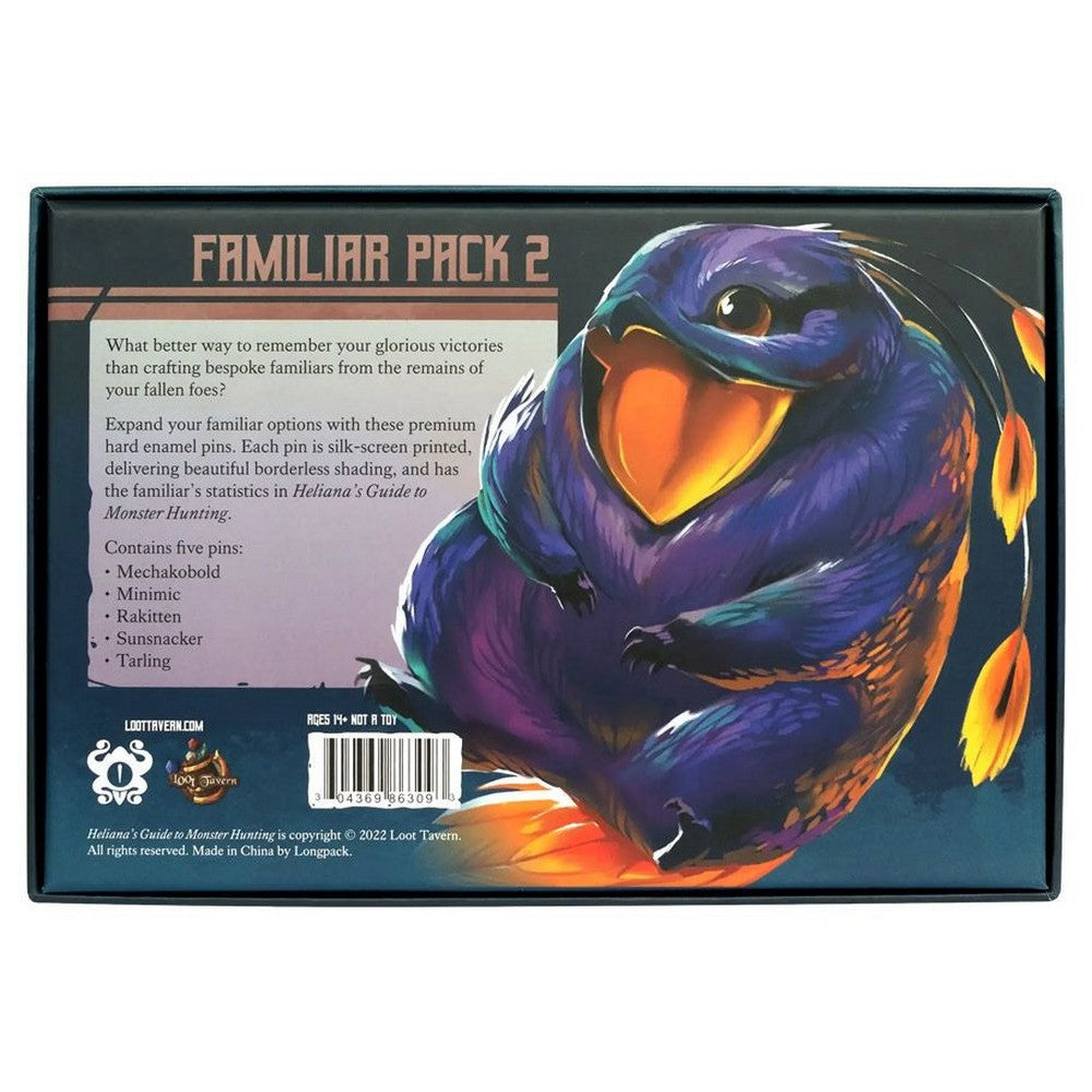 U2 Helianas Guide to Monster Hunting -  Enamel Pins Pack #2