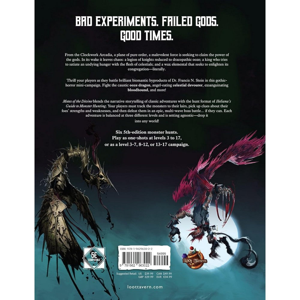 U2 Lâ€™Arseneâ€™s Ledger - Motes of the Divine - Hardcover Book