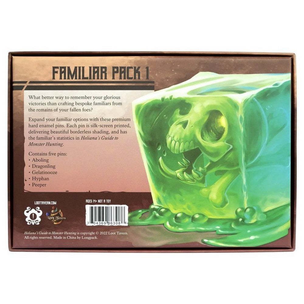 U2 Helianas Guide to Monster Hunting - Enamel Pins Pack #1