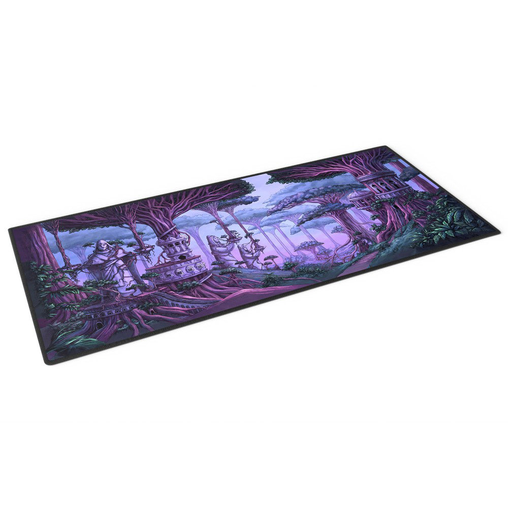 U2 Curator -  Arcane Landscapes - The Mezzanines Desk Mat