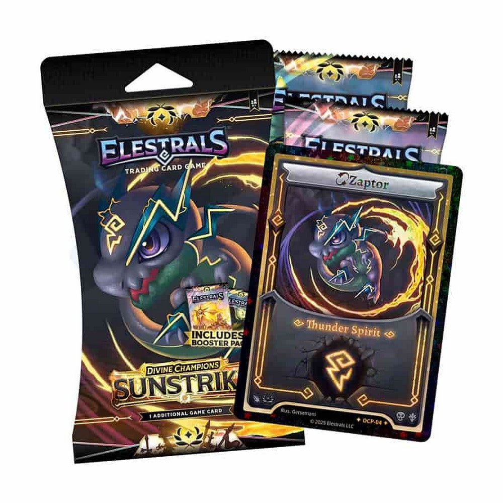 U2 Elestrals - Stellar Zaptor Double Blister Pack - Sunstrike - Divine Champions