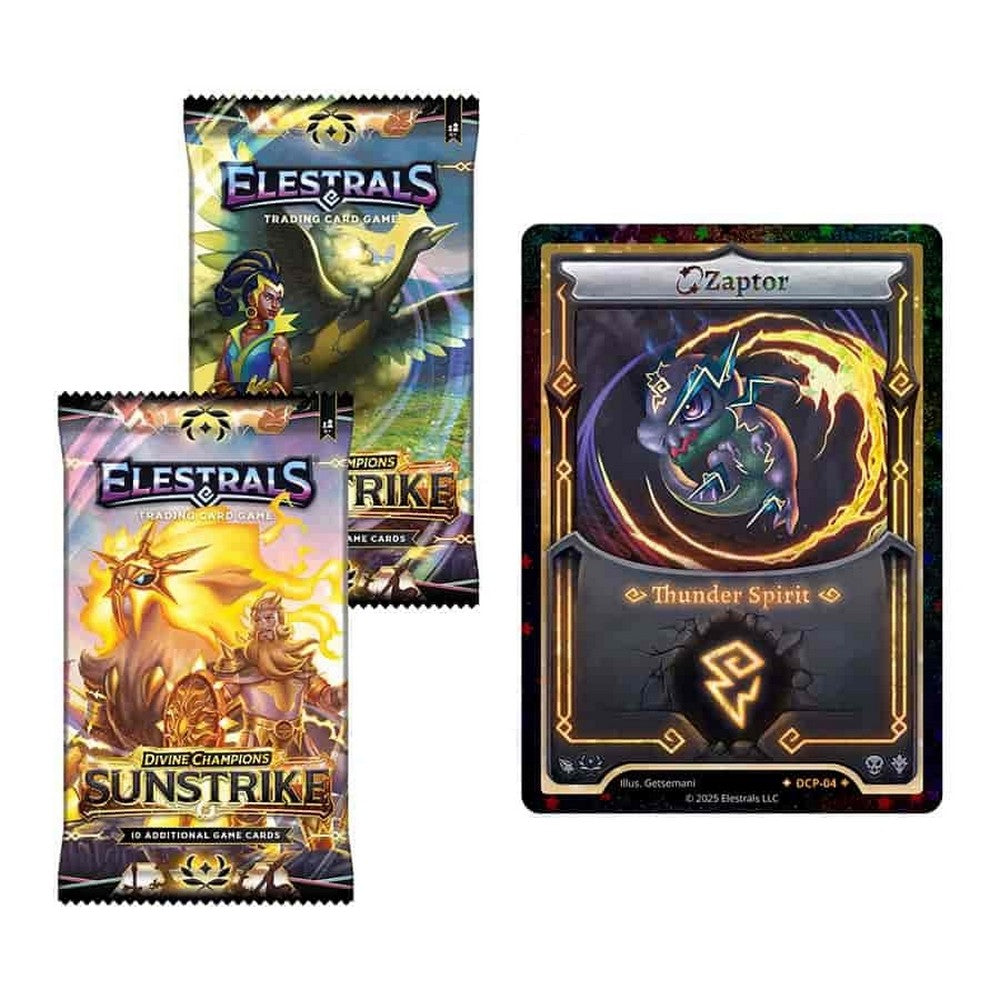 U2 Elestrals - Stellar Zaptor Double Blister Pack - Sunstrike - Divine Champions