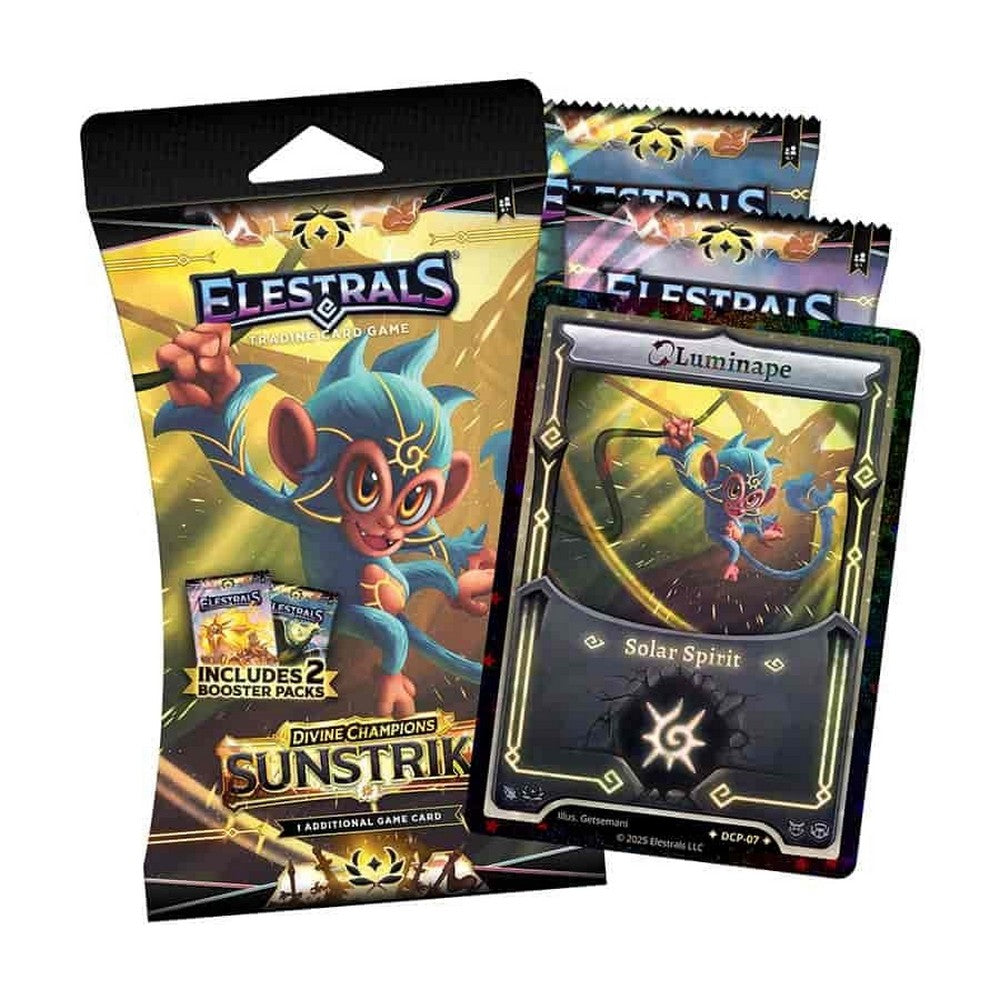 U2 Elestrals - Stellar Luminape Double Blister Pack - Sunstrike - Divine Champions