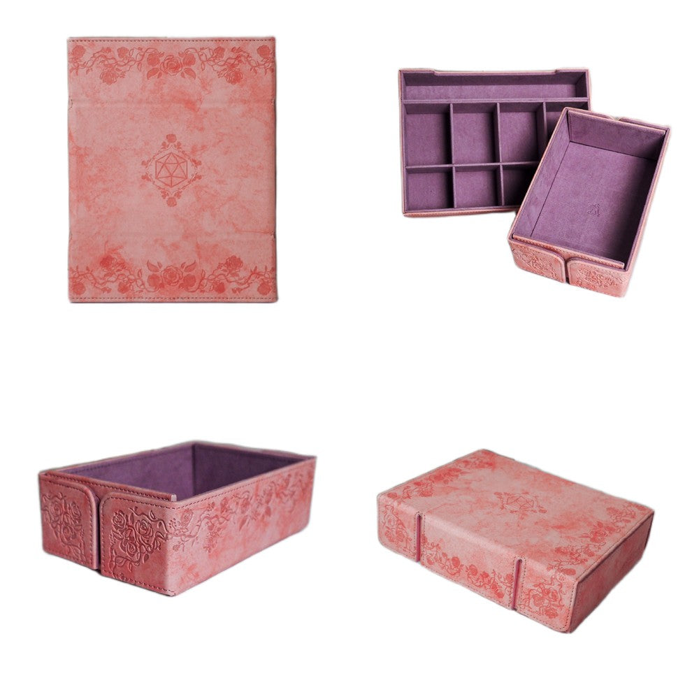 Sphinx Stationery - MagVault | Dice Organizer & Tray Blush