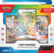 Pokémon TCG First Partner Illustration Collection Series 3 sealed box front