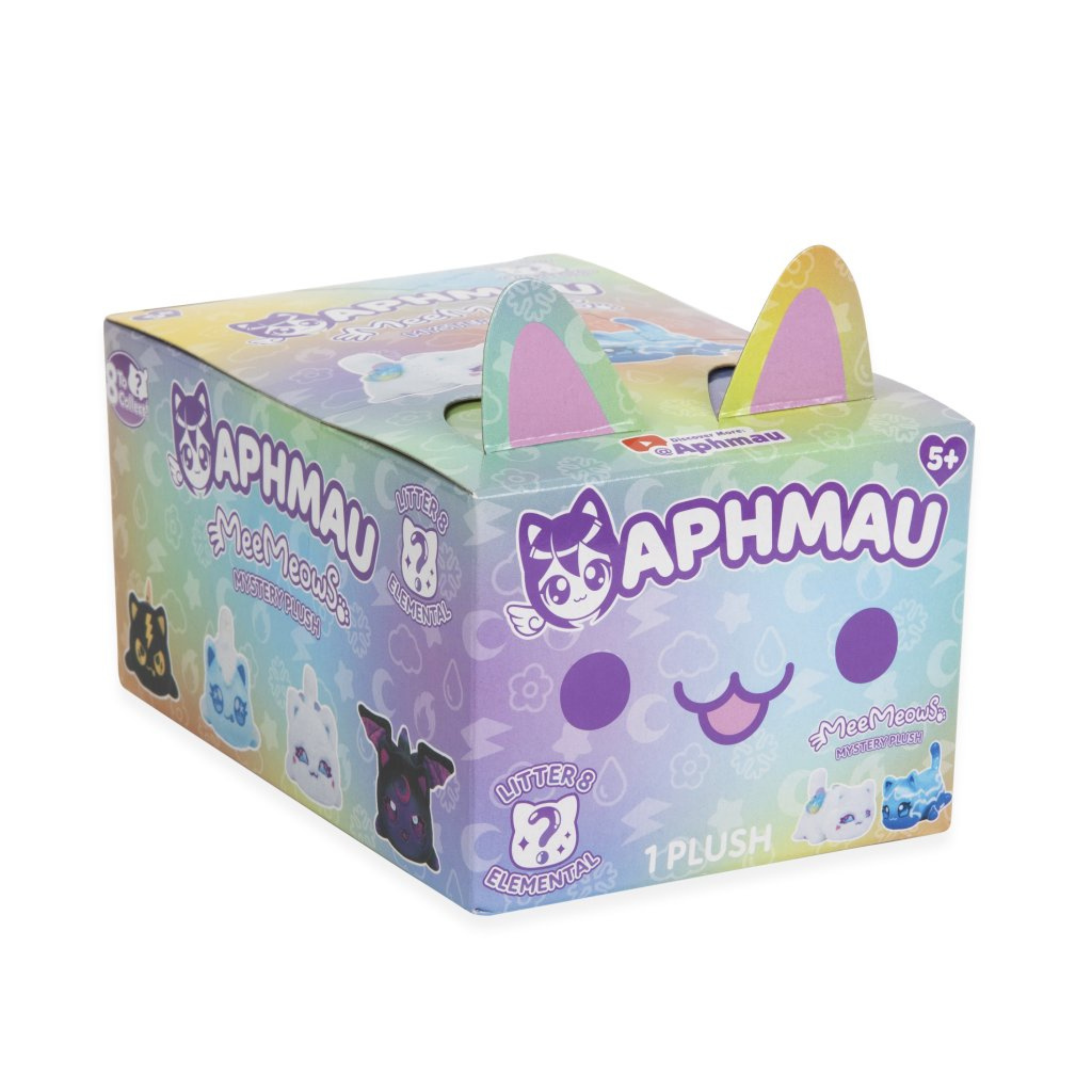 Aphmau 6" Mystery MeeMeows Plush - Series 8 (Elemental) SEALED CASE