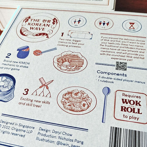 Origame: Wok and Roll - The Korean Wave Expansion