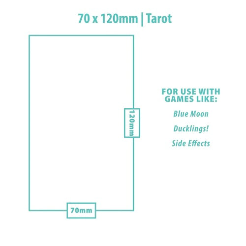 Ultra Pro: UP84441 70mm X 120mm Tarot Card Board Game Sleeves 50ct