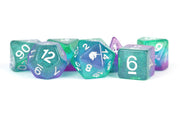 Fanroll: 16mm Resin Polyhedral Dice Set: Unicorn Aurora