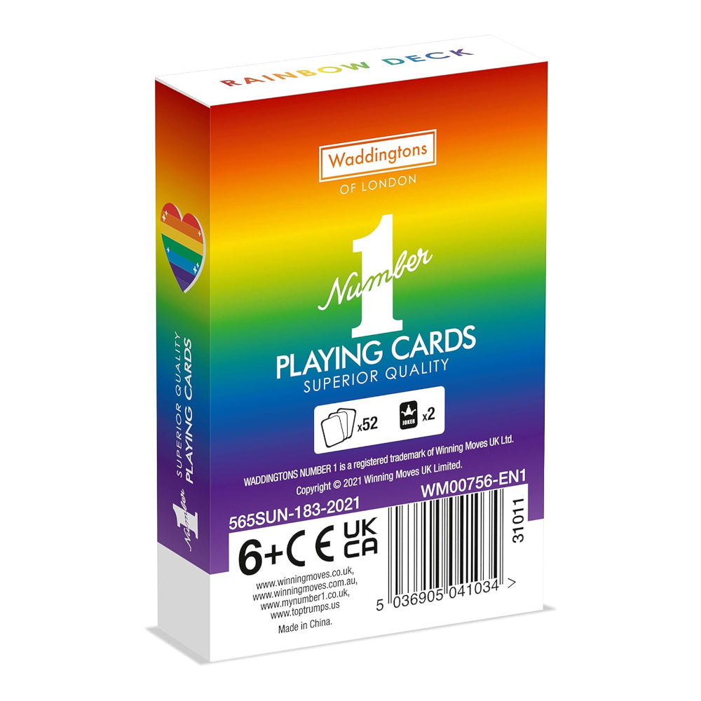 Playing Cards: Waddingtons Rainbow
