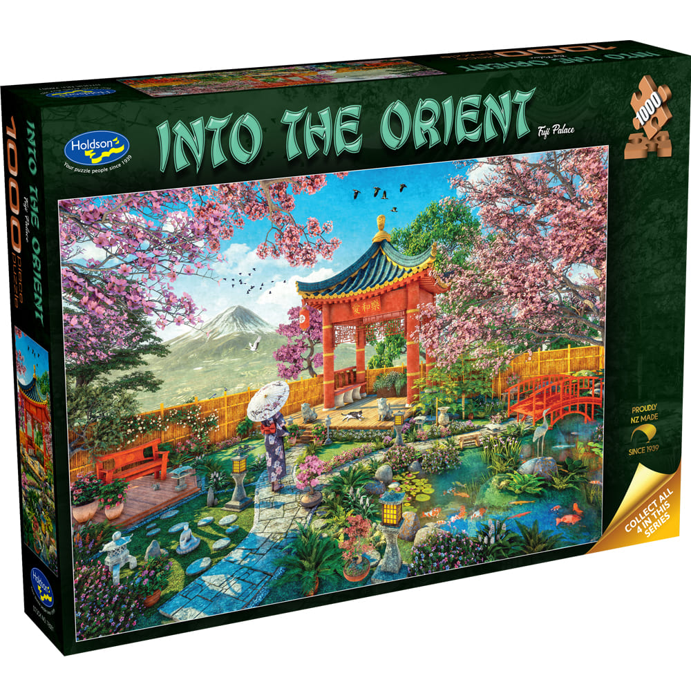 Puzzle - Holdson - Into the Orient - 1000pc Puzzle - Fuji Palace