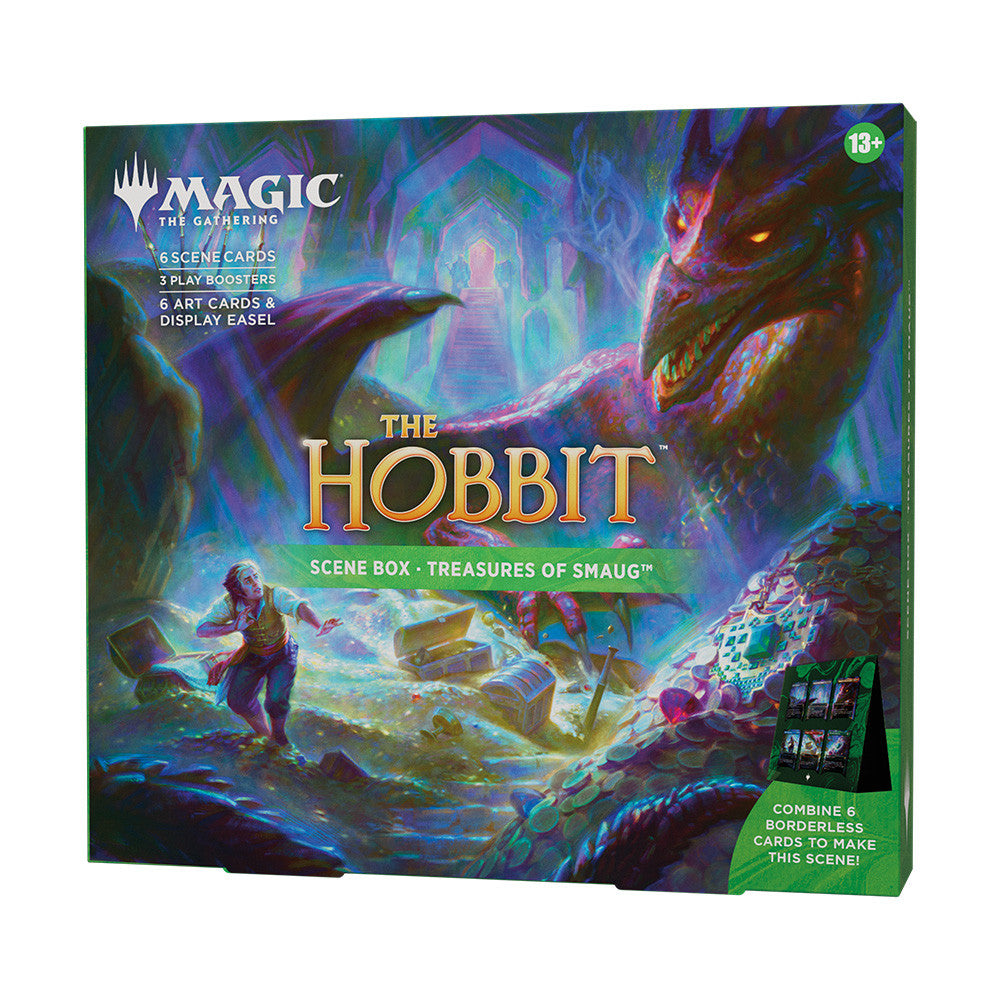 Magic: The Gathering – The Hobbit Scene Box – Treasures of Smaug English edition sealed box front cover