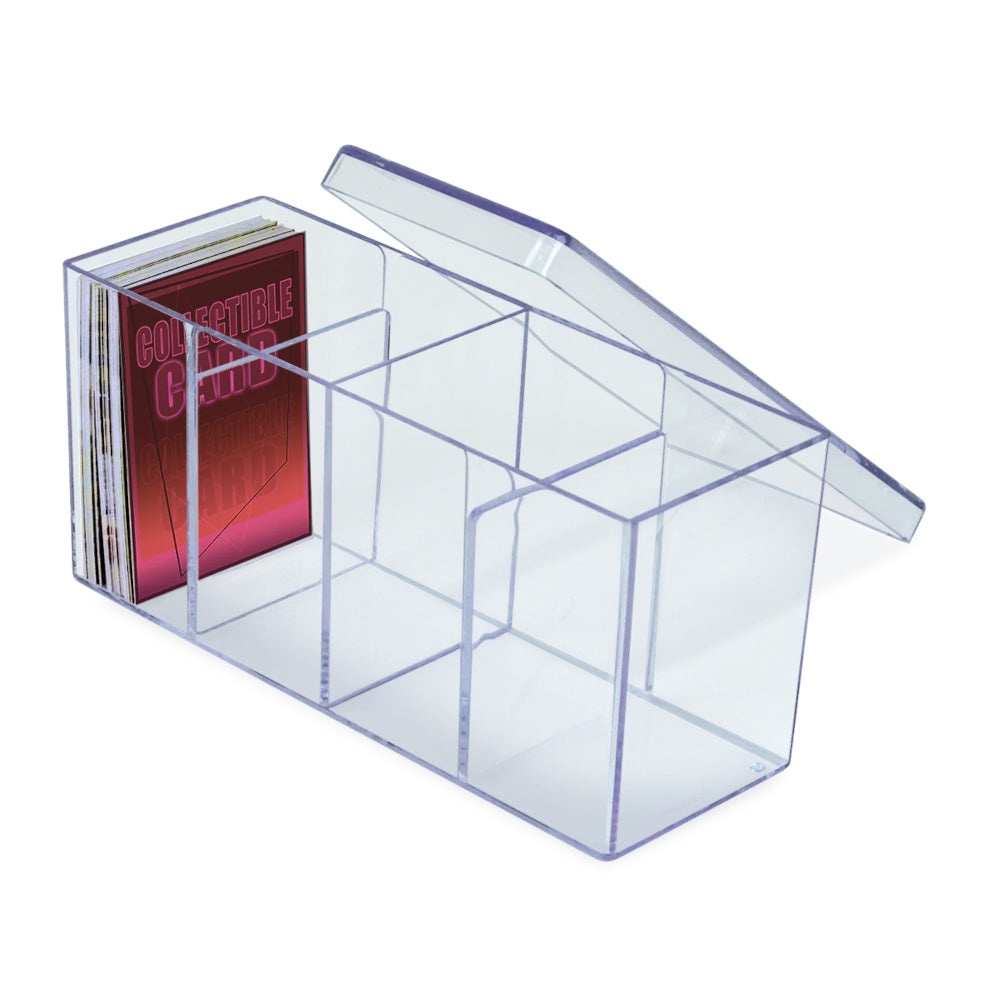 Ultra Pro: UP81163 4-Compartment Clear Card Box