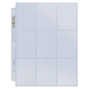 Ultra Pro: UP81419 1-Pocket Platinum Page with 8-1/2" X 11" Pocket
