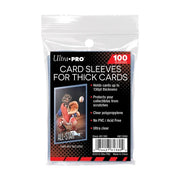 Ultra Pro: UP81380 2-1/2" X 3-1/2" Card Sleeves for Thick Cards