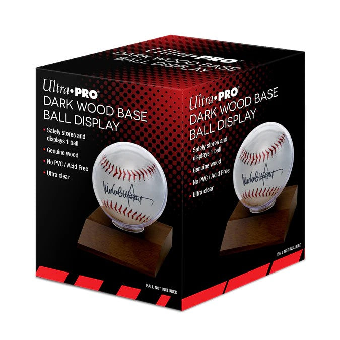Ultra Pro: UP81675 Baseball Dark Wood Holder