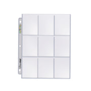 Ultra Pro: UP83674 18-Pocket Silver Series Page for Standard Size Cards - AMZ Bundle 25-count pack
