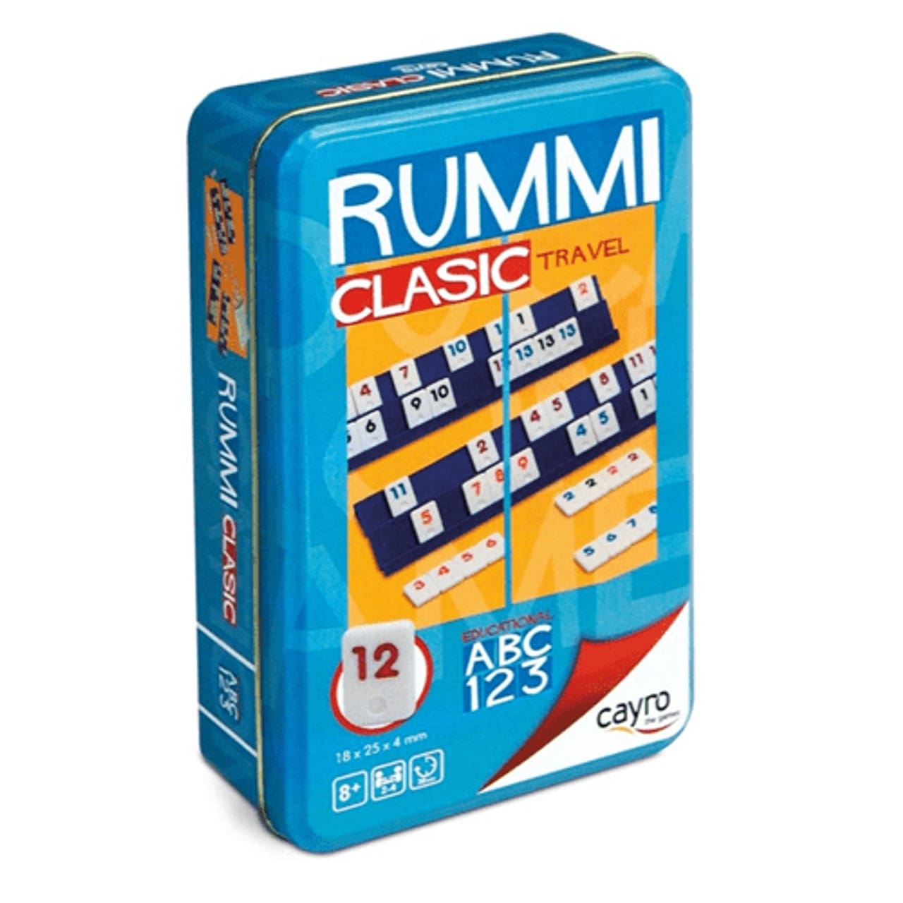 Rummi Classic In Metal Tin (TRAVEL) - Cayro
