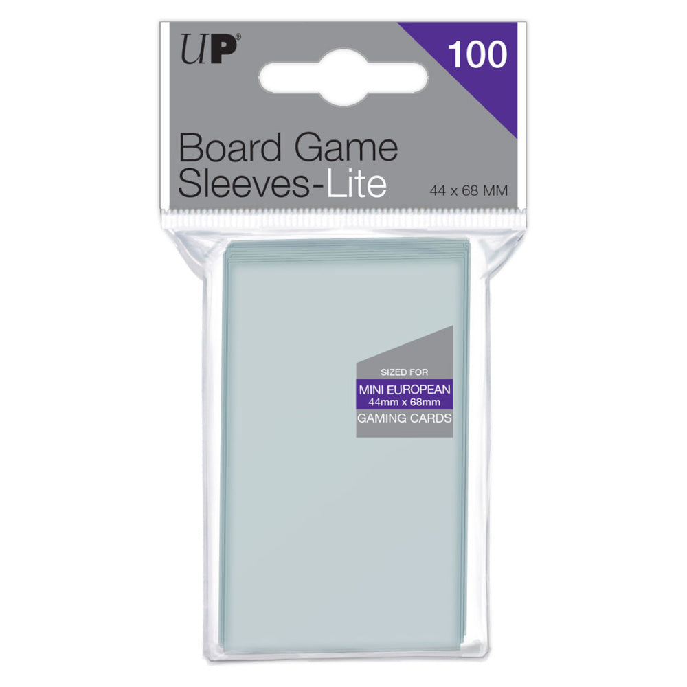 Ultra Pro: UP85941 Lite Mini European Board Game Sleeves 44mm x 68mm 100ct