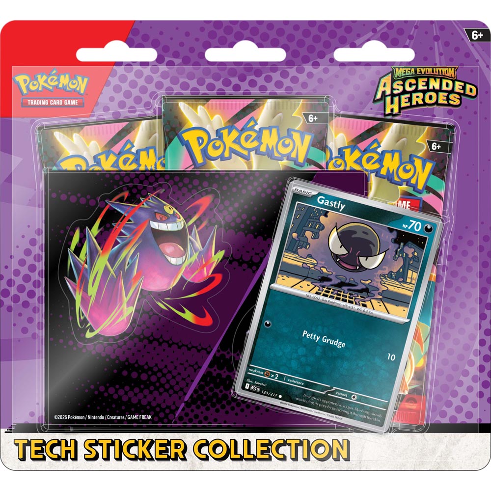 Pokemon TCG: Ascended Heroes Tech Sticker Blister (Assorted)