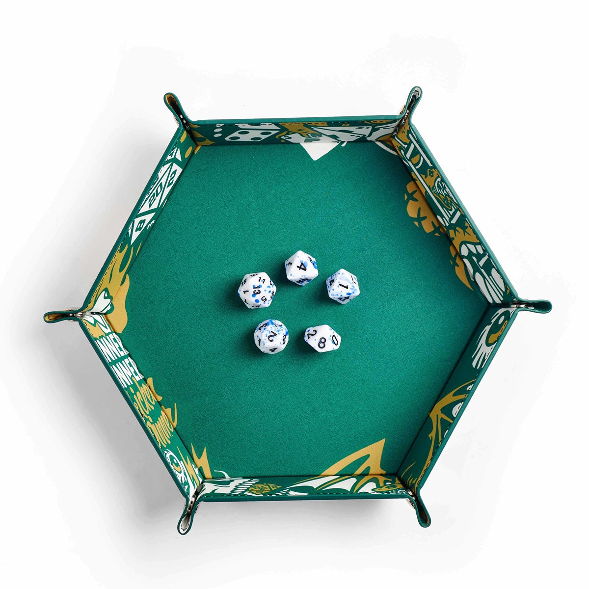 LPG Essentials Hex Dice Tray 8" - Artist Series: Cara
