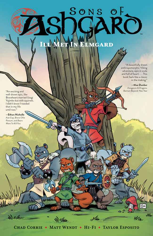 Sons of Ashgard Ill Met in Elmgard (Paperback)