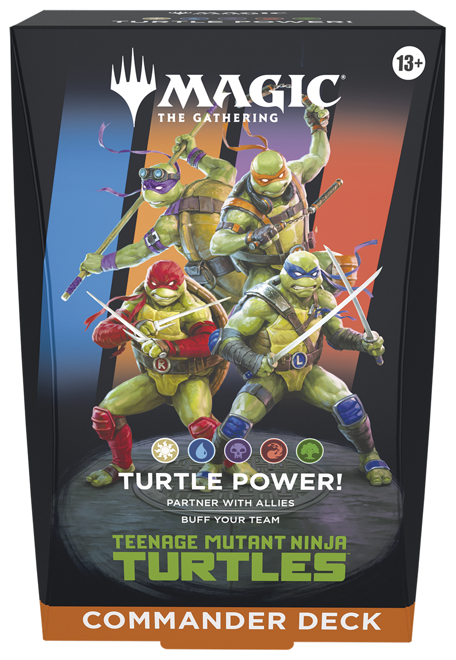 Magic: the Gathering Teenage Mutant Ninja Turtles Commander Deck Turtle Power