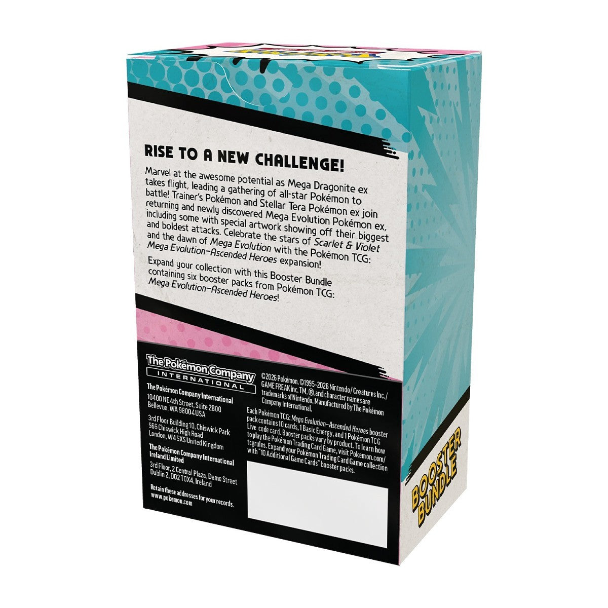 Pokemon TCG: Ascended Heroes Booster Bundle