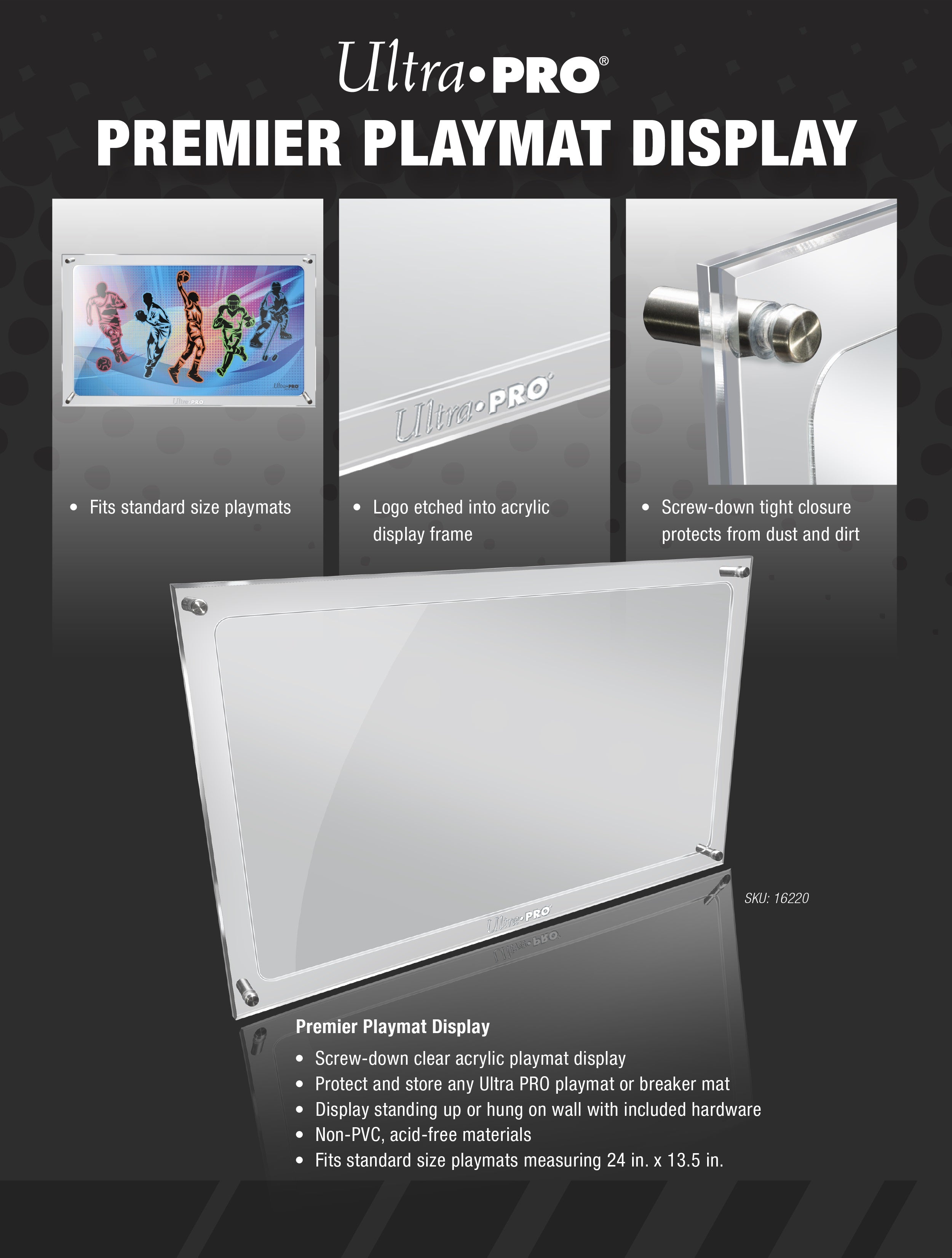 Ultra Pro: UP16220 Premier Playmat Display