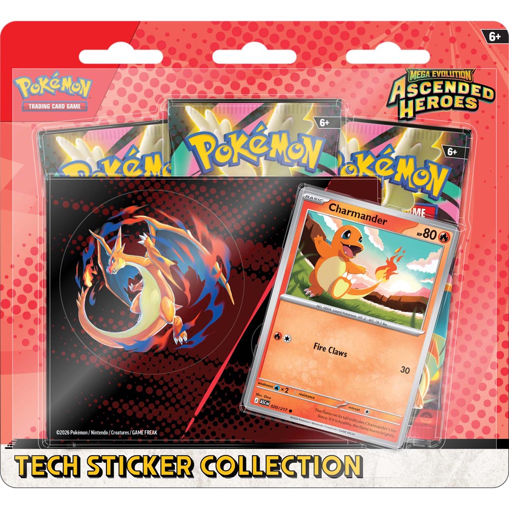 Pokemon TCG: Ascended Heroes Tech Sticker Blister (Assorted)
