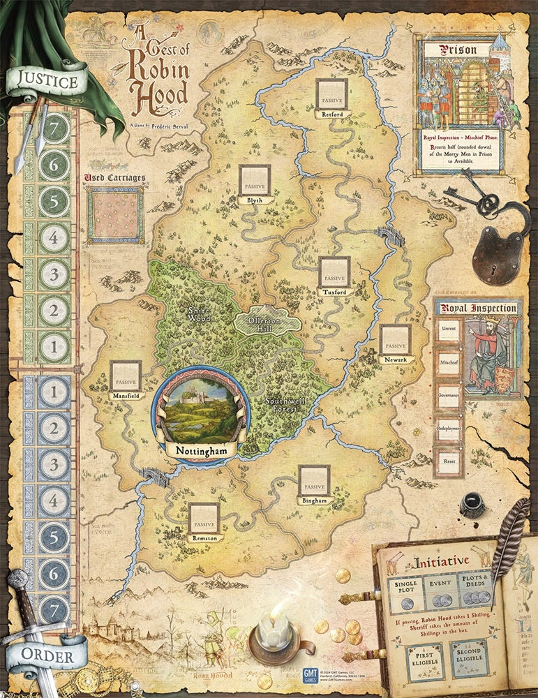 GMT Games - A Gest of Robin Hood