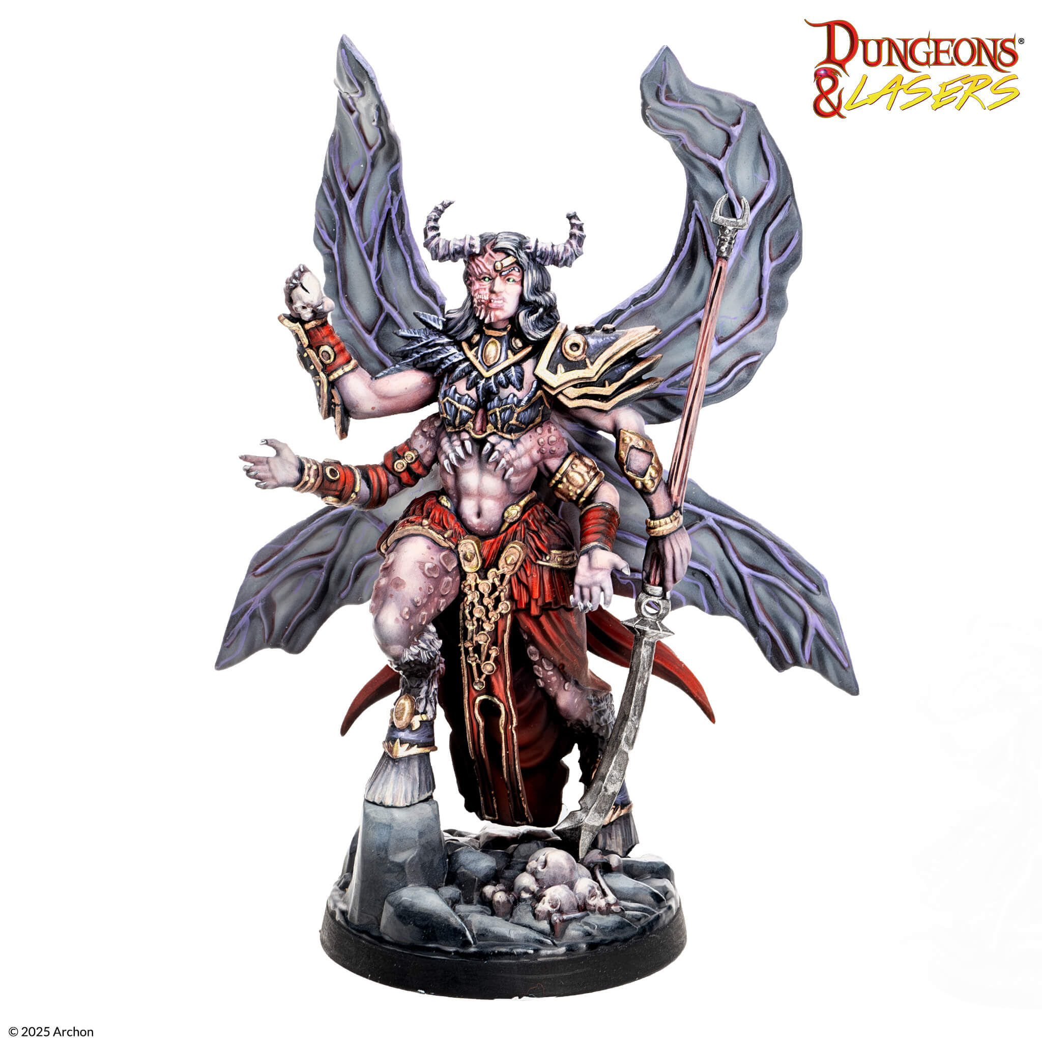 Dungeons & Lasers: Miniatures - Anara - The Undying Queen
