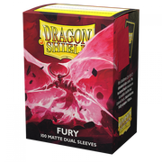 Dragon Shield: Sleeves – Matte Dual – Fury (Alaric, Crimson King)