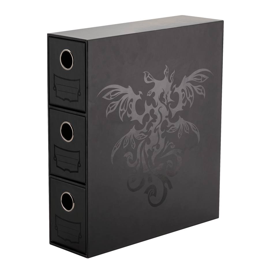 Dragon Shield: Fortress Card Drawers – Black