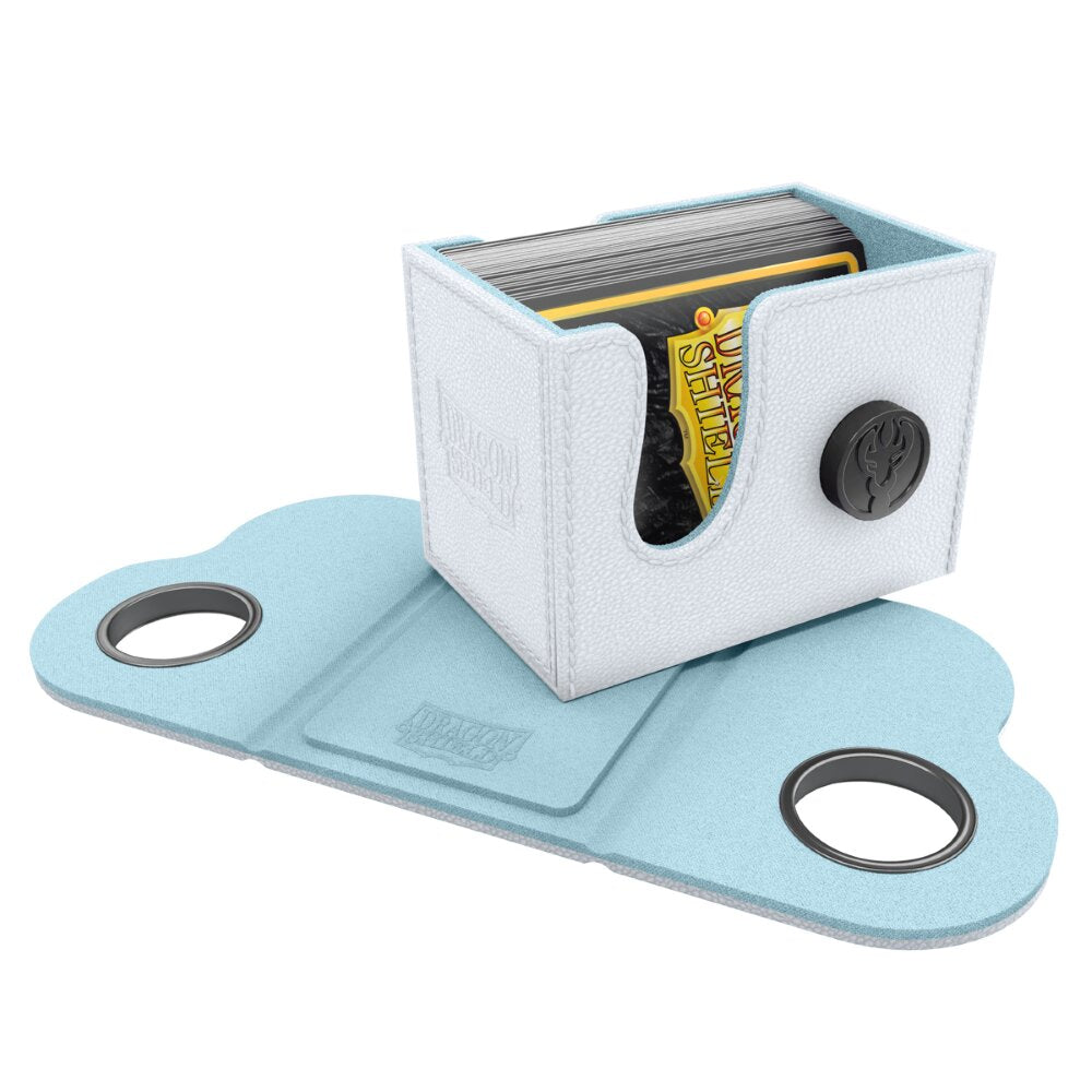 Dragon Shield: Dragon Lock System – Dragon Box 80+ – White & Aqua