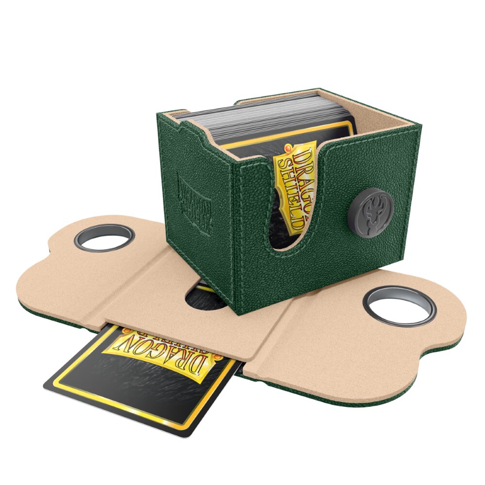Dragon Shield: Dragon Lock System – Dragon Box 100+ – Green & Sand
