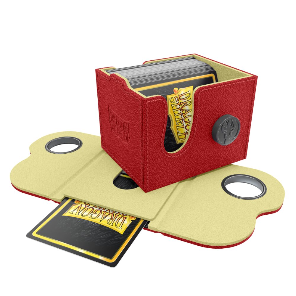 Dragon Shield: Dragon Lock System – Dragon Box 100+ – Red & Lemon