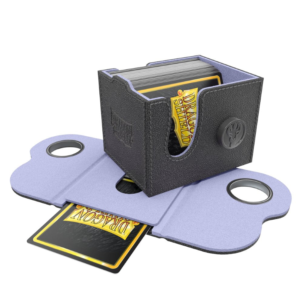 Dragon Shield: Dragon Lock System – Dragon Box 100+ – Black & Lilac