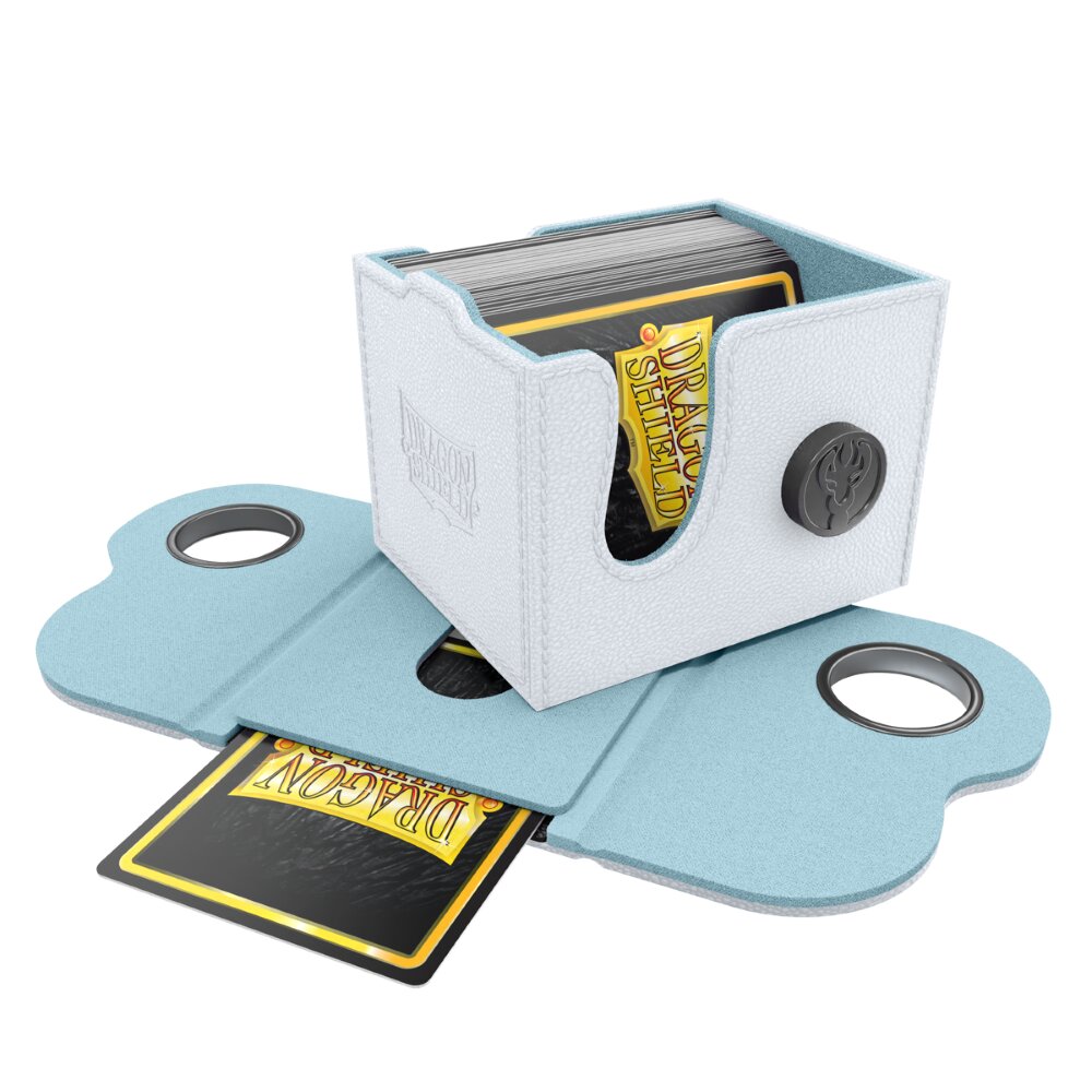 Dragon Shield: Dragon Lock System – Dragon Box 100+ – White & Aqua