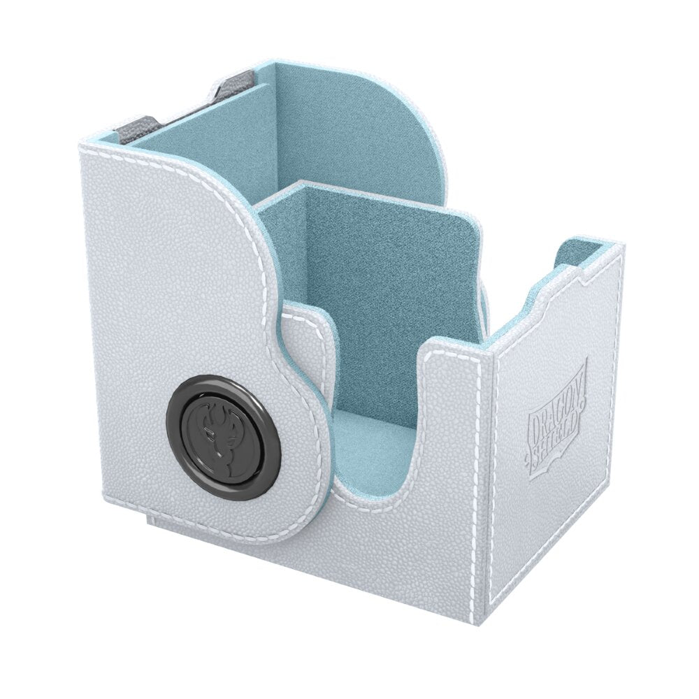 Dragon Shield: Dragon Lock System – Dragon Box 100+ – White & Aqua