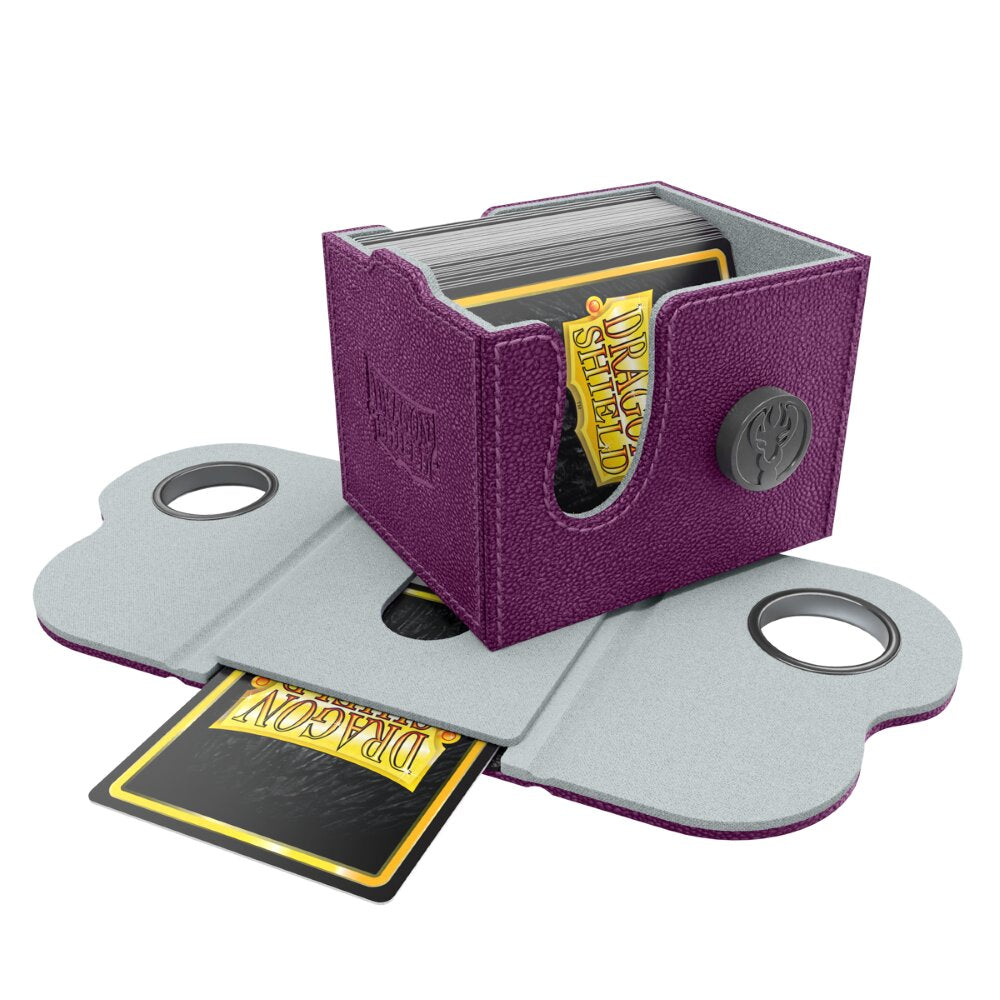 Dragon Shield: Dragon Lock System – Dragon Box 100+ – Purple & Frost
