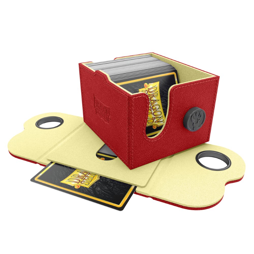 Dragon Shield: Dragon Lock System – Dragon Box 150+ – Red & Lemon