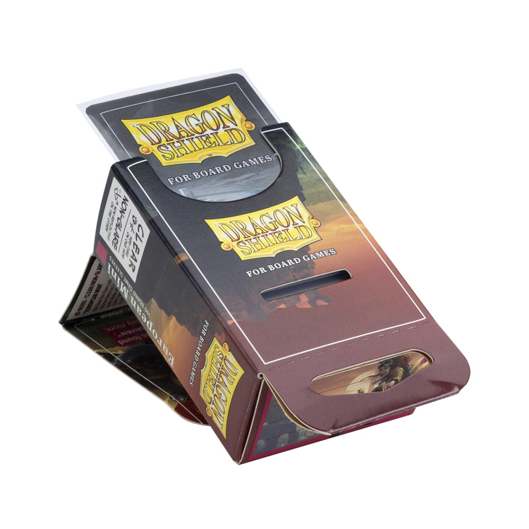 Dragon Shield: Board Game Sleeves – Clear Non-Glare – European Mini