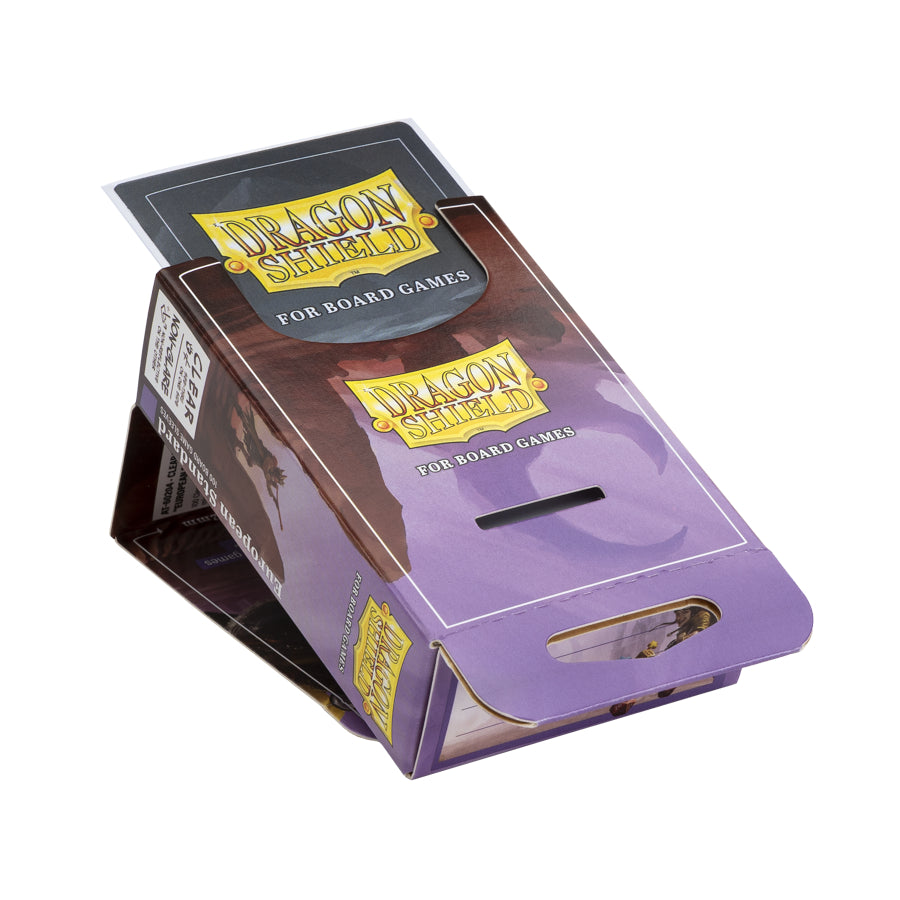 Dragon Shield: Board Game Sleeves – Clear Non-Glare – European Standard