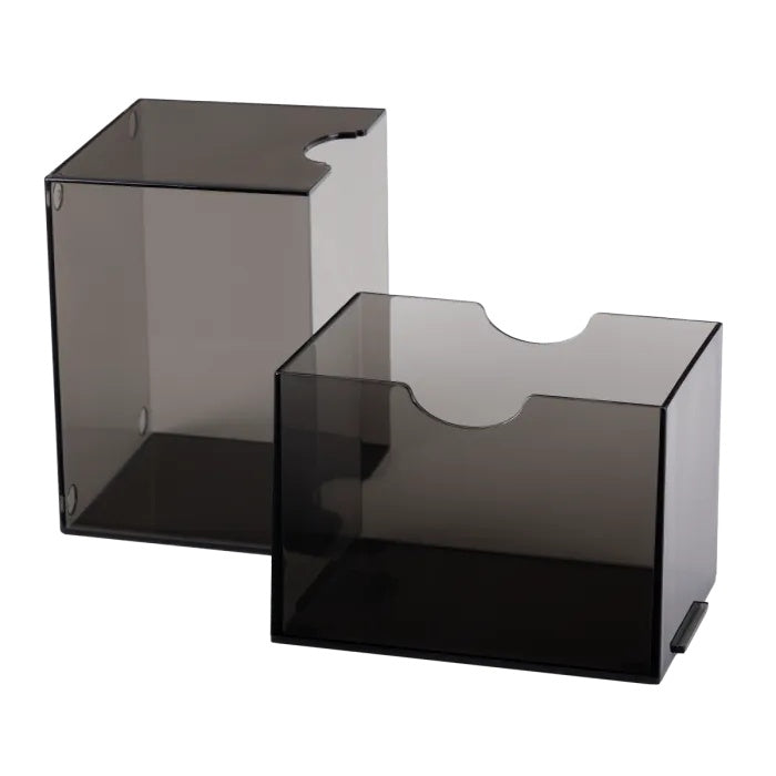 Dragon Shield: Deck Box – Strongbox – Clear: Black