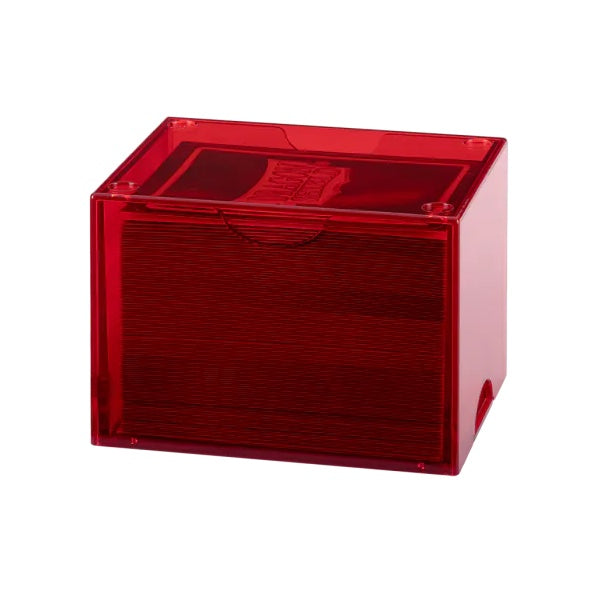 Dragon Shield: Deck Box – Strongbox – Clear: Red