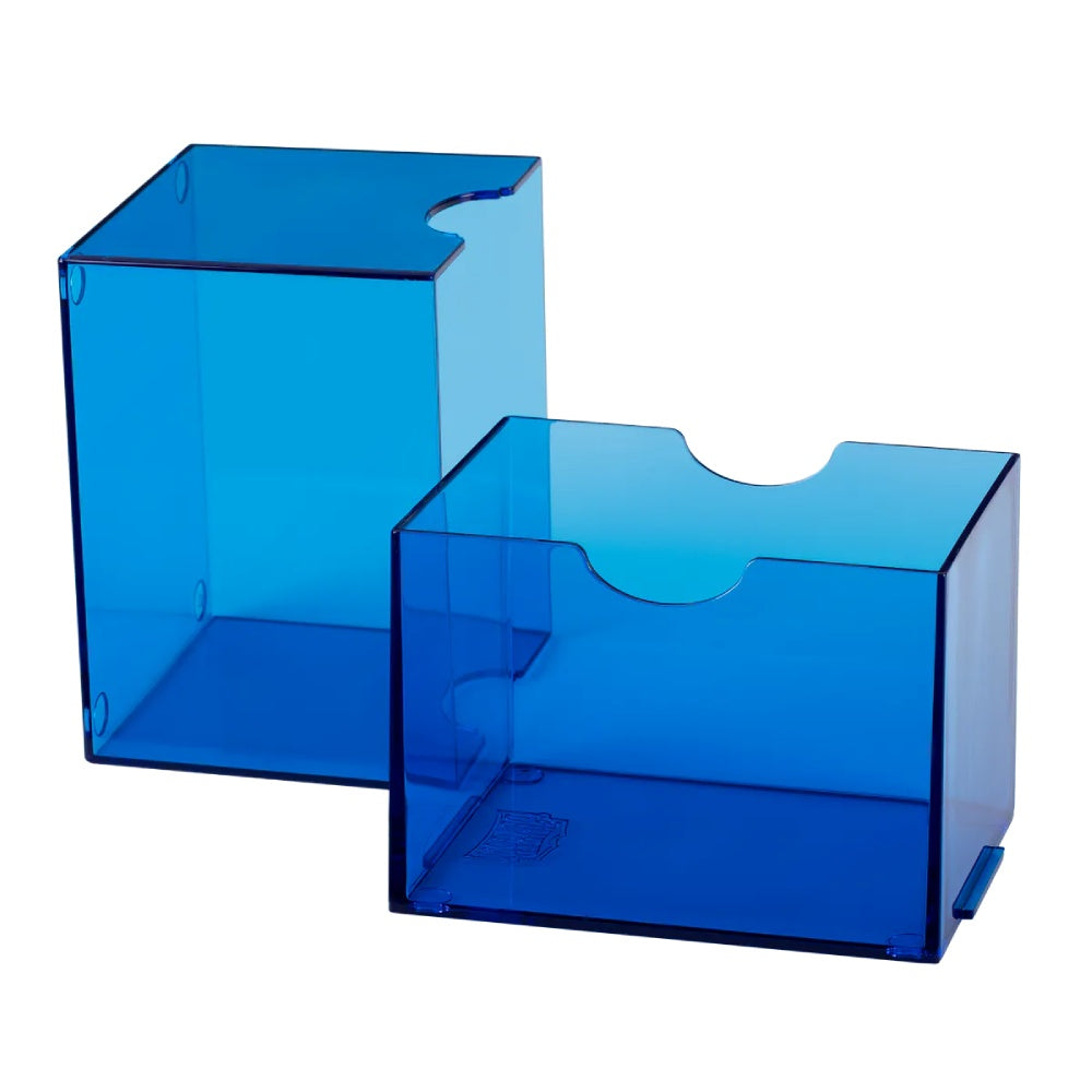 Dragon Shield: Deck Box – Strongbox – Clear: Blue