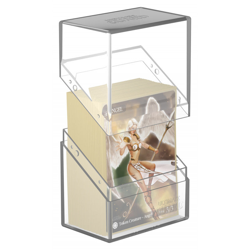 Ultimate Guard: Deck Box – Boulder 60+ – Transparent