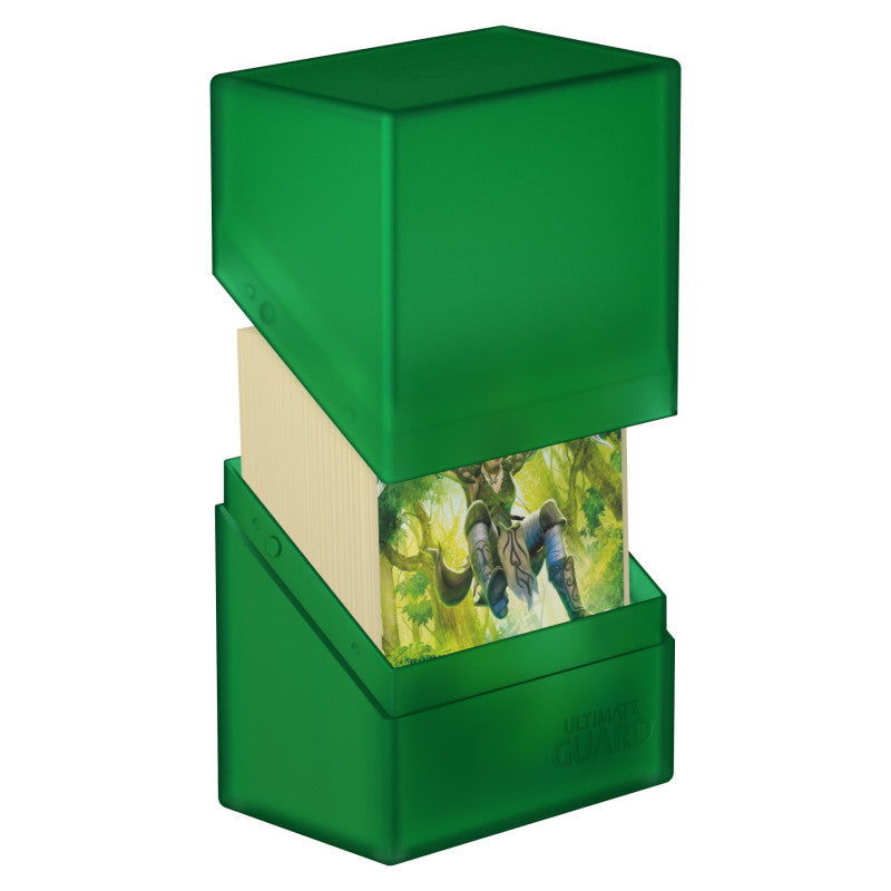 Ultimate Guard: Deck Box – Boulder 60+ – Emerald